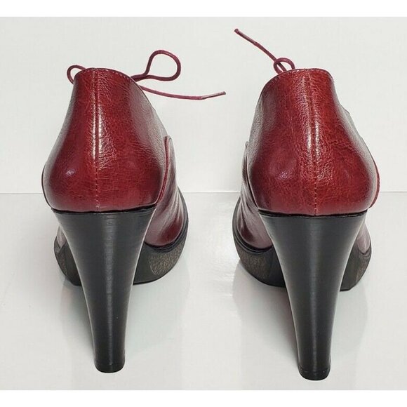 PRIMADONNA COLLECTION WOMEN SIZE EURO 40 MAROON  4 IN HEELS  NEW / BOX 03725 - Picture 6 of 12